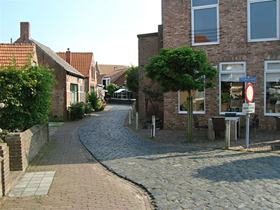 Straatje in Groede